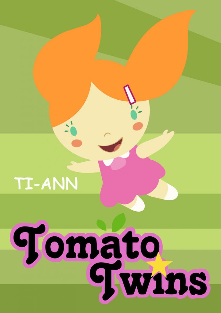 This image has an empty alt attribute; its file name is TomatoTwins_Poster_Ti-ann-724x1024.jpg